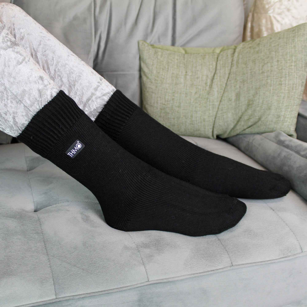 3 Pairs Kids Thermal Socks | Ribbed Soft Top Fleece Fluffy Inner Warm Socks