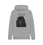 Black Chow Chow 'The Aloof Floof' Men's Hoodie – Stylish and Cozy