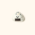 Daily White | Onigiri Woollen Brooch