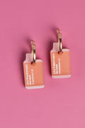 Vape Hoop Earrings