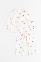 Mini COZY Rosy Ribbon Pyjamas Set
