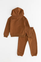COZY Mini Tracksuit Brown Sets