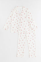 Adult COZY Rosy Ribbon Pyjamas
