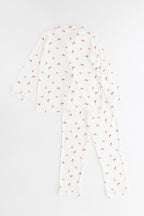 Adult COZY Rosy Ribbon Pyjamas