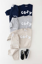 The COZY Little Lounger Tracksuit Navy