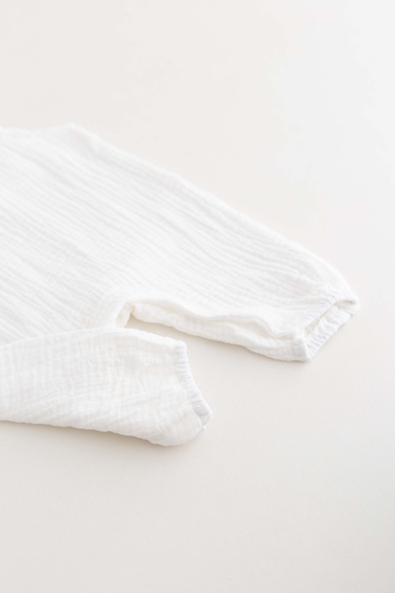 The Bear Set Hat & Romper White