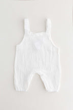 The Bear Set Hat & Romper White