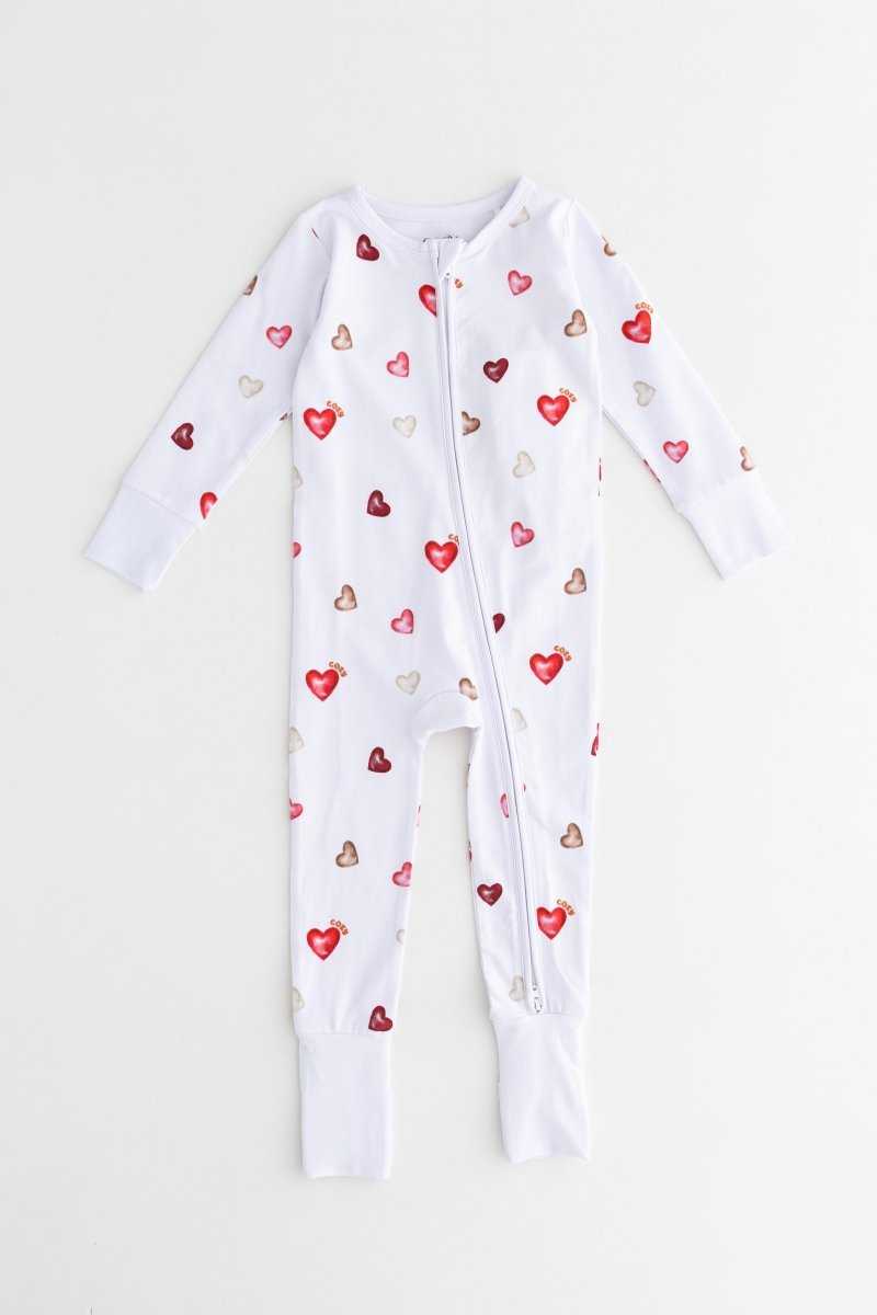 COZY In Love Cotton Zip Sleepsuit One Piece