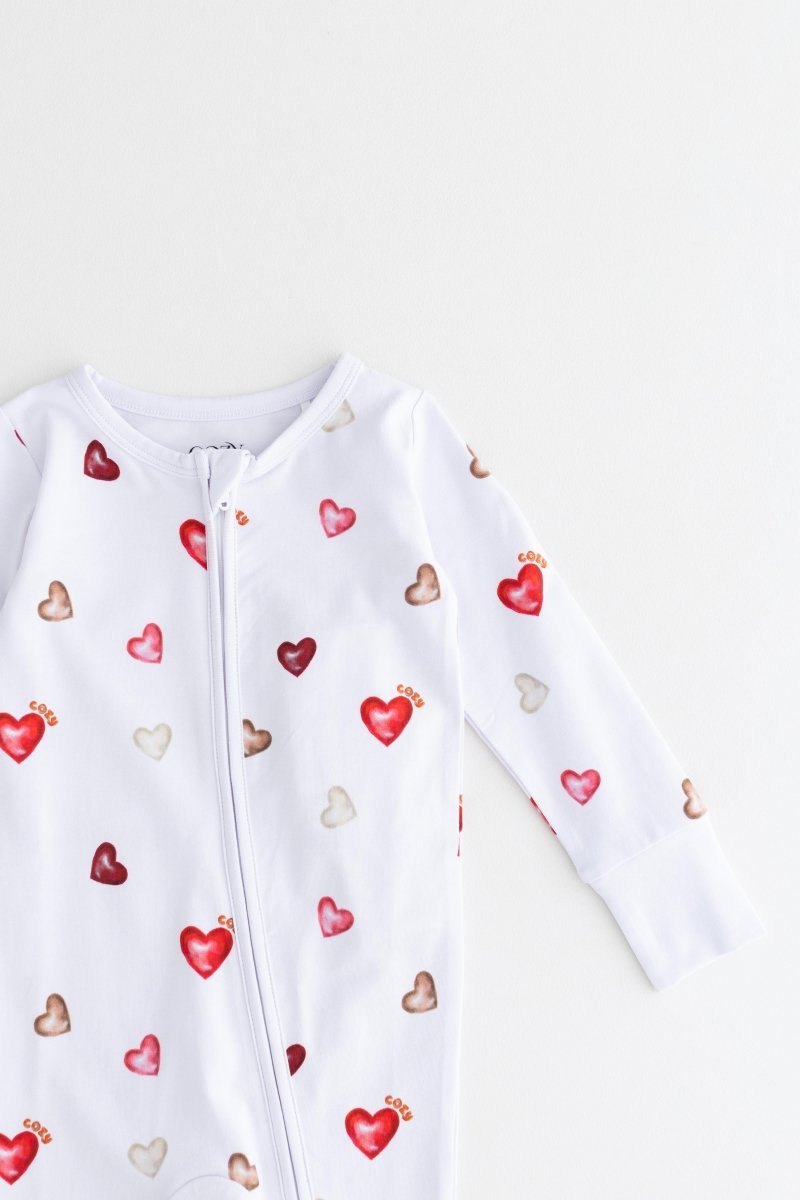 COZY In Love Cotton Zip Sleepsuit One Piece