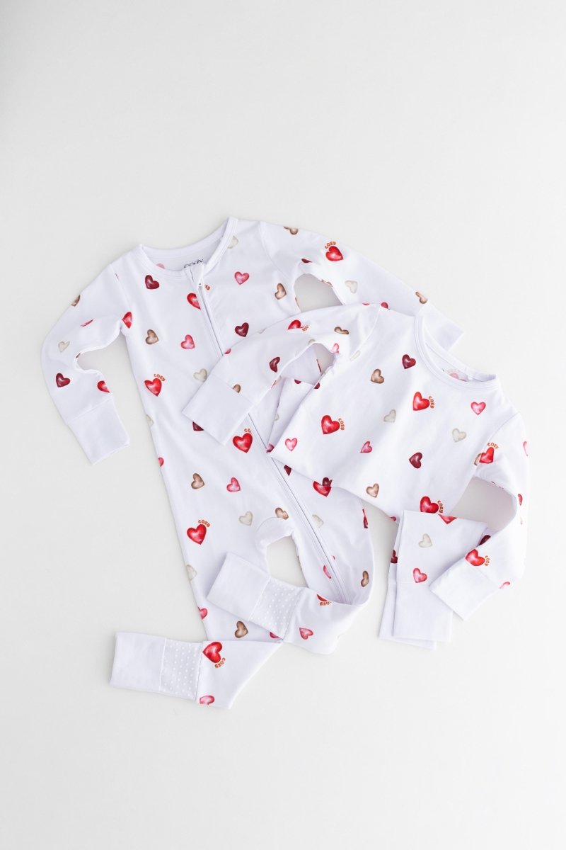 COZY In Love Cotton Zip Sleepsuit One Piece