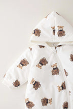 The Bear Puffer Suit with Hood