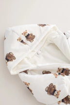The Bear Puffer Suit with Hood