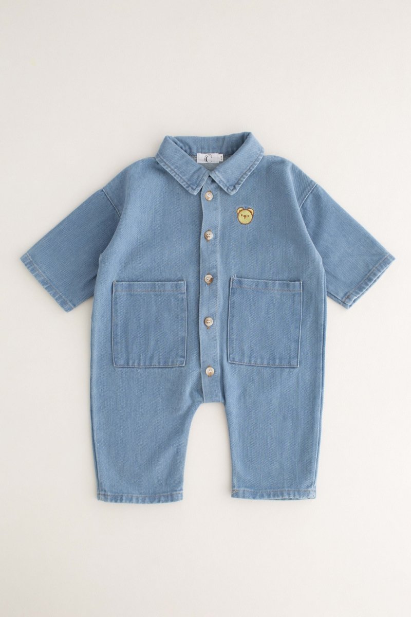 Bear Denim Piece Light or Dark Denim