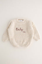COZY Rainbow Speckle Chunky Sweater | Natural
