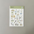 Twenty Two | Mini Kitty Summer Sticker