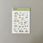 Twenty Two | Mini Kitty Summer Sticker