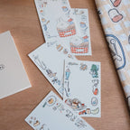 A Gator Life | Lovely Bunny And Crocodile Memo Notepad