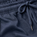 Sock Stack Men's Cotton Lounge Shorts Stretchable 2 Pack Black Navy Grey Durable
