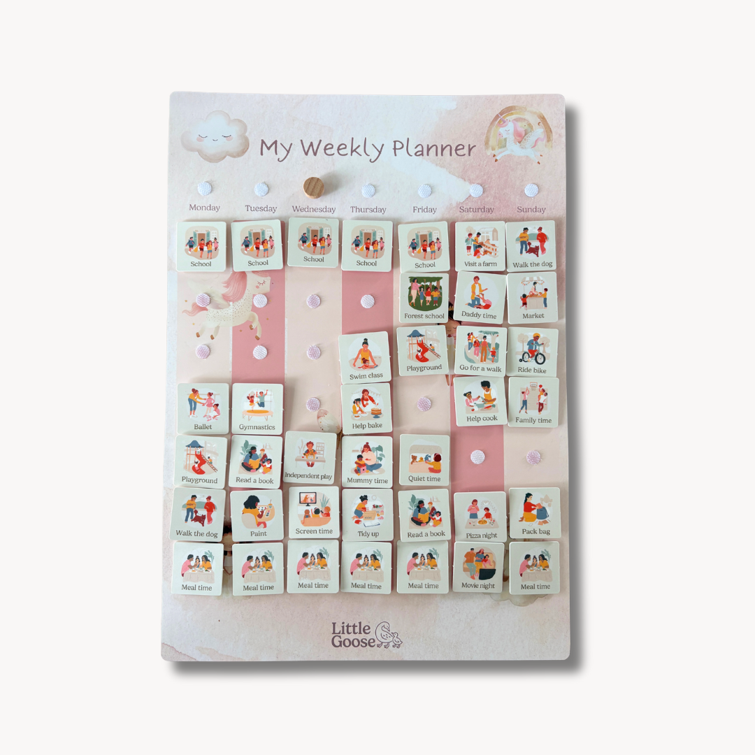 Weekly Planner for Kids A3