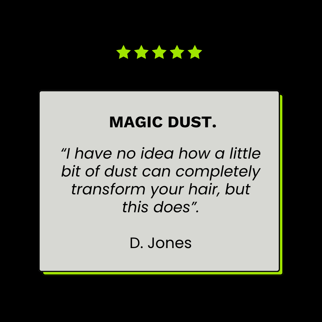 Matte Dust Hair Styling Powder by Heist Labs - Volume & Dry Texture (20g)