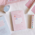 Afterglows | Habit Tracker Memo Note Pad