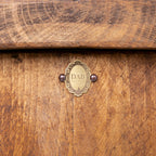 Bespoke Rustic Side Stand - Wood Cabinet Unit with Shelf