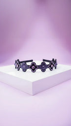 Women’s Clover Crystal Statement Headband & Hair Band