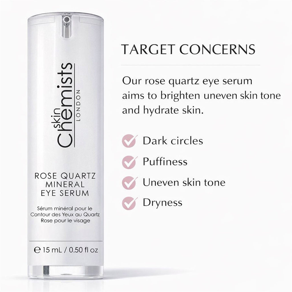 Rose Quartz Mineral Eye Serum 15ml