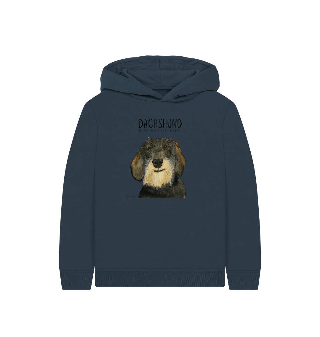 Mischievous Wire Haired Sausage Hoodie – Snuggles, Sass & Sustainability!
