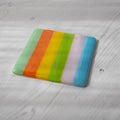 Summer Striped Bullseye Coaster 10cm | David Perry Glass & Ceramics by David Perry Glass & Ceramics (10cm-summer-striped-coaster-bullseye-collection)