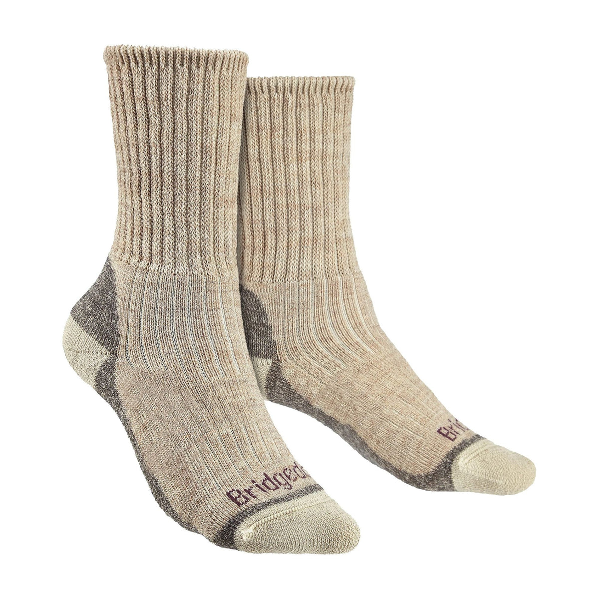 1 Pack Ladies Hiking Midweight Merino Wool Cushioned Boot Socks