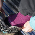1 Pack Ladies Hiking Lightweight Merino Wool Boot Socks