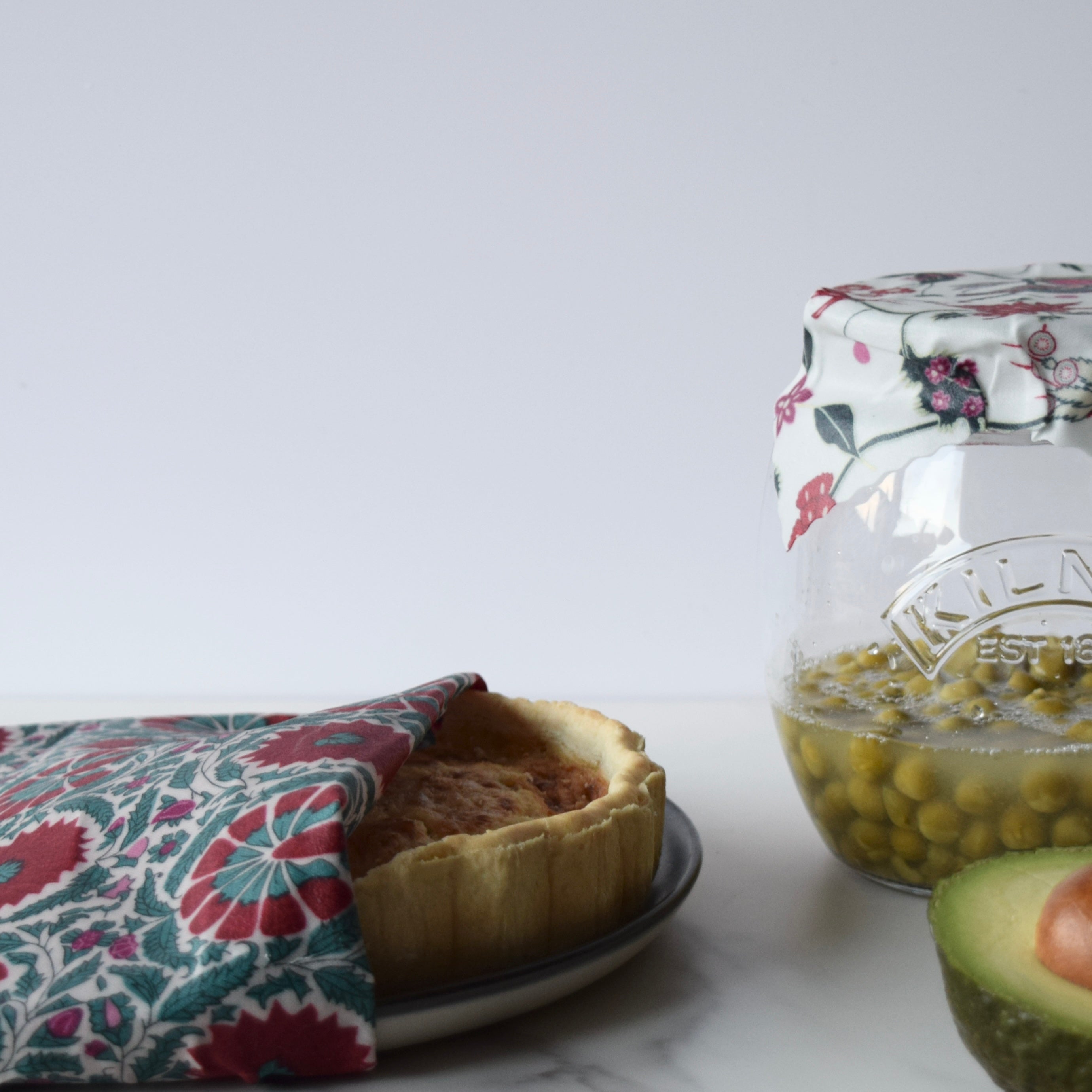 William Morris Indian Summer Beeswax Wraps