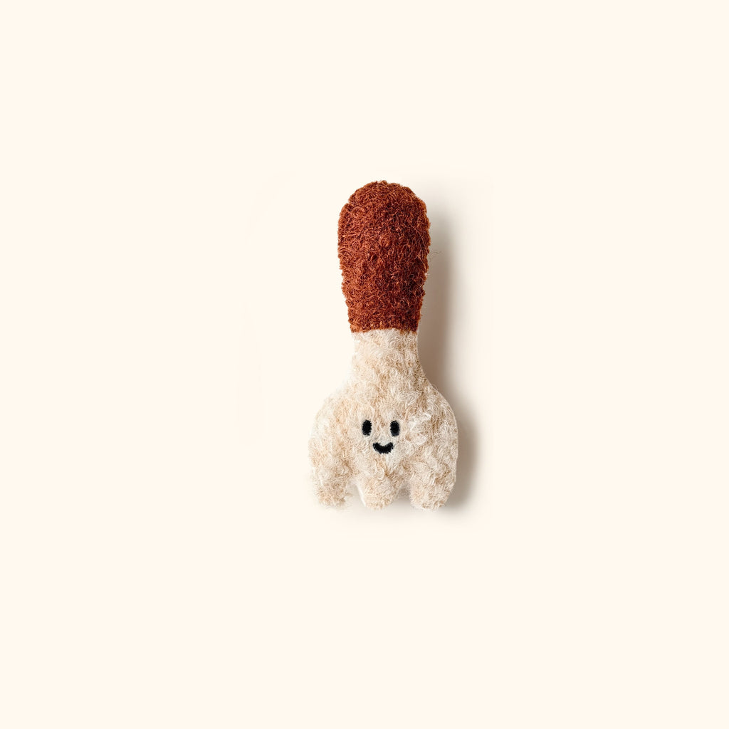 Daily White | Spoon And Fork Woollen Brooch