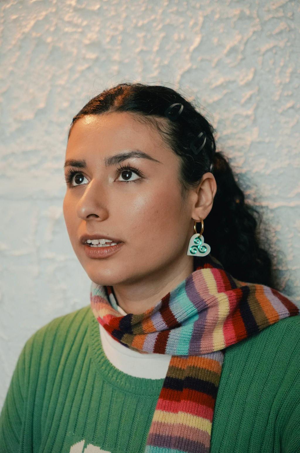 Triskelion Hoop Earrings
