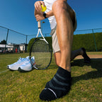 Black Performance Trainer Socks