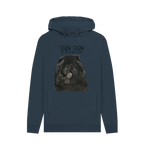 Black Chow Chow 'The Aloof Floof' Men's Hoodie – Stylish and Cozy