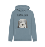 Unleash the Hairicane: Bearded Collie Men’s Hoodie
