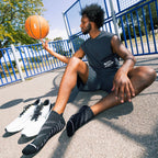 Black Performance Trainer Socks