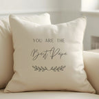 Personalised Great Grandad, Papa, Pop's Cushion