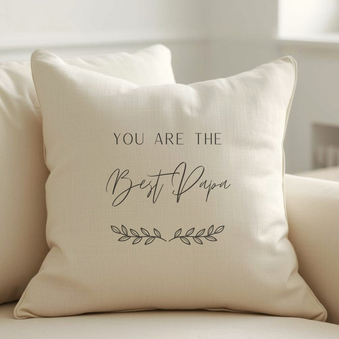 Personalised Great Grandad, Papa, Pop's Cushion