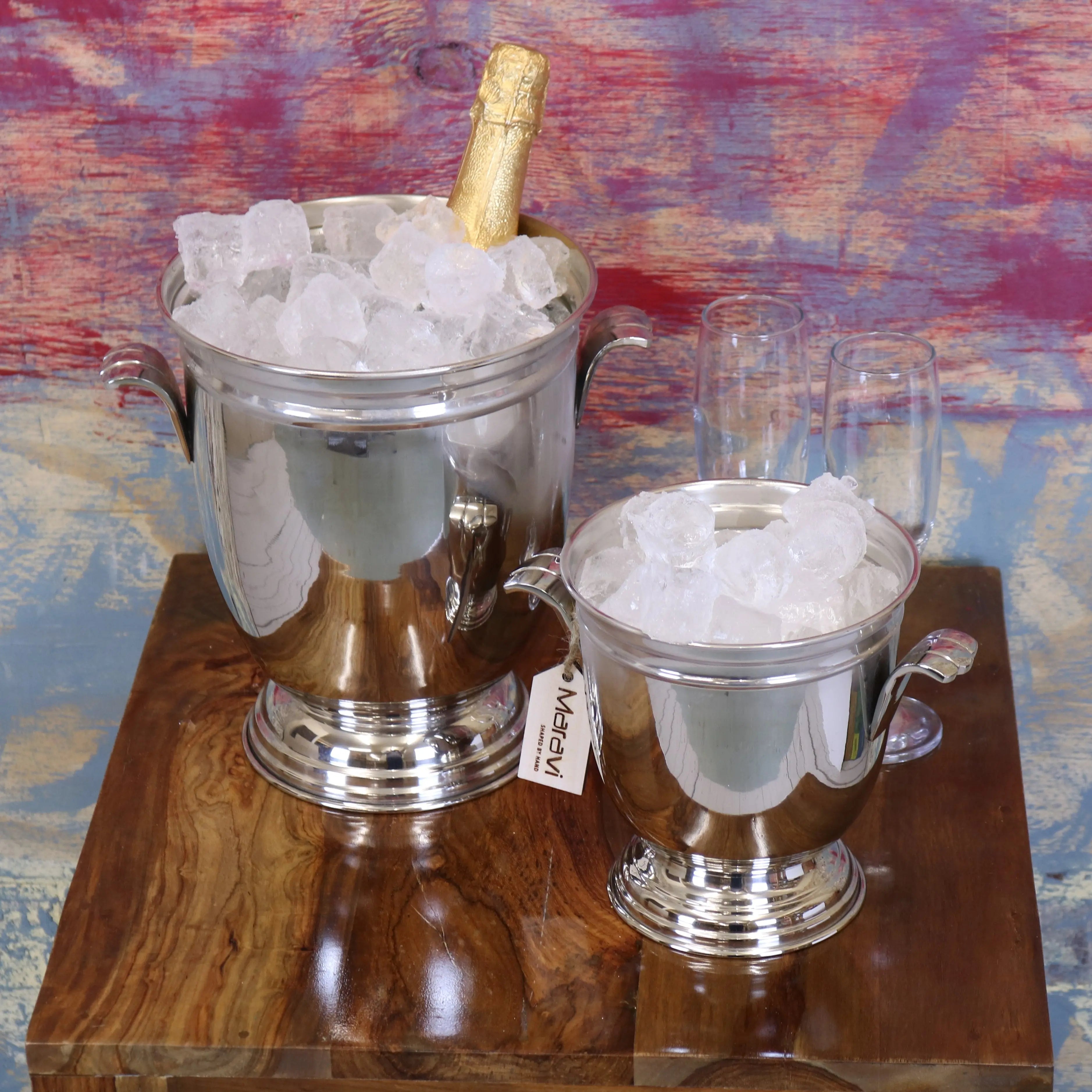 Lehal Champagne Bucket and Mini Ice Bucket Set
