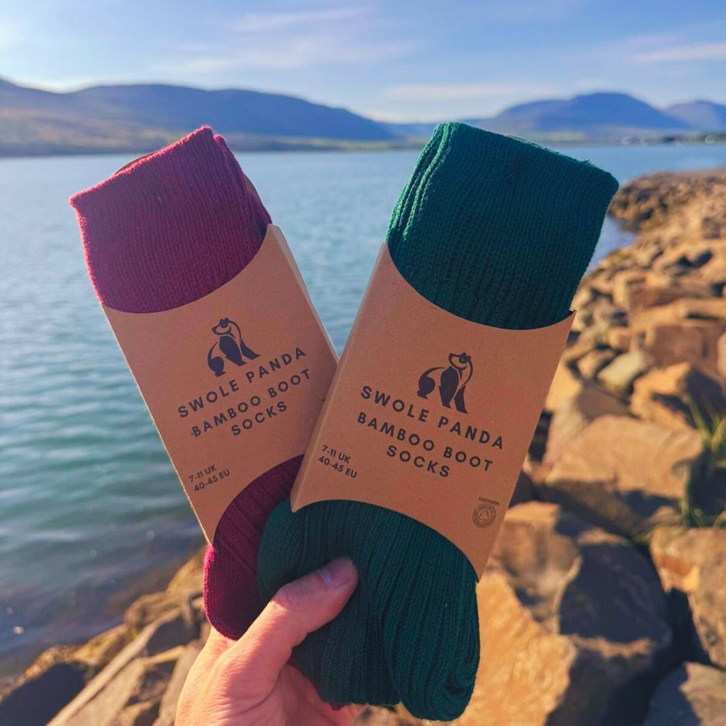 Racing Green Bamboo Boot Socks