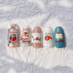 Hello Claws | Strawberry Bear 5D Nail Deco Sticker