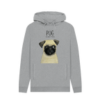 Pug or Snorty Potato? Men's Hoodie – Cozy, Funny, & Pug-tastic!