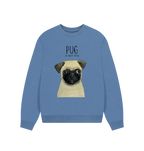 Pug Women's Oversized Sweatshirt