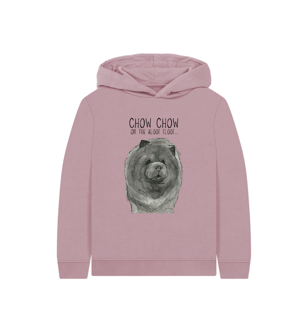 Cozy Blue Chow Chow Child's Hoodie – Perfect for Young Dog Lovers