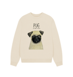 Pug Women's Oversized Sweatshirt