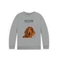 Snuggly Sausage Dog Kids' Sweatshirt – Ethically Made Cuteness!
