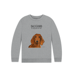 Snuggly Sausage Dog Kids' Sweatshirt – Ethically Made Cuteness!